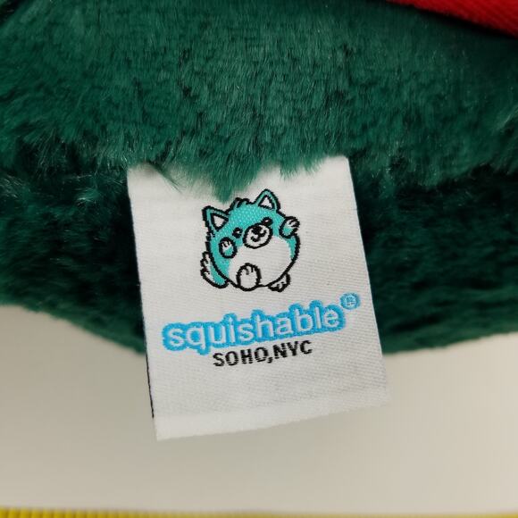 Squishable Mini Festive Reaper Plush Santa Hat Cape Candy Cane Stuffed Toy - Picture 9 of 12